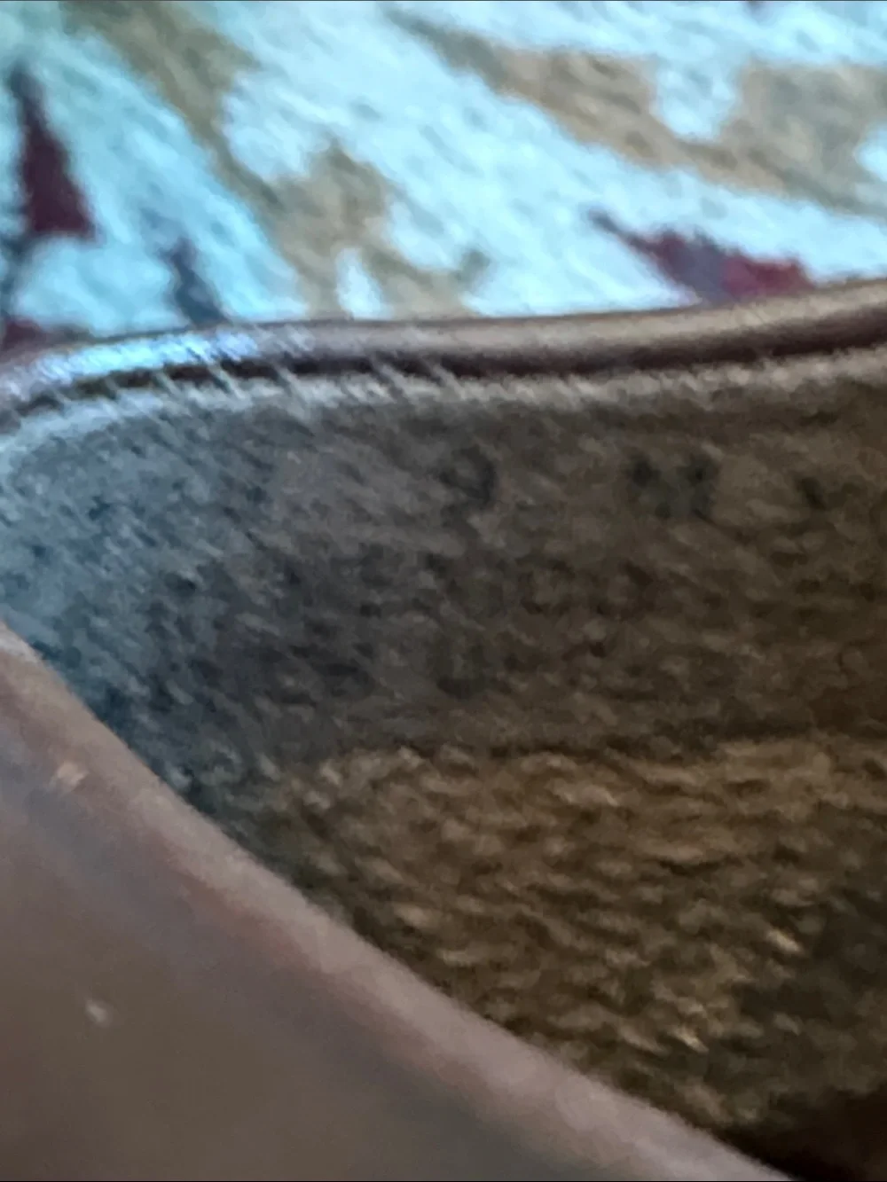 Men's size 9 Slip-On Leather Mule in Dark Brown Leather